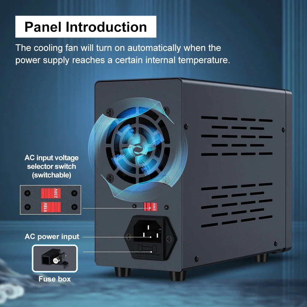 Nguồn Điện Đa Năng Wanptek 30V 10A Linh Hoạt - Daisan Mart