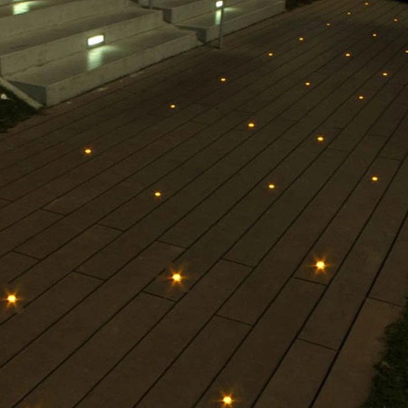 Đèn LED Âm Sàn 5PCS - Chống Nước, Chiếu Sáng Vườn - Daisan Mart