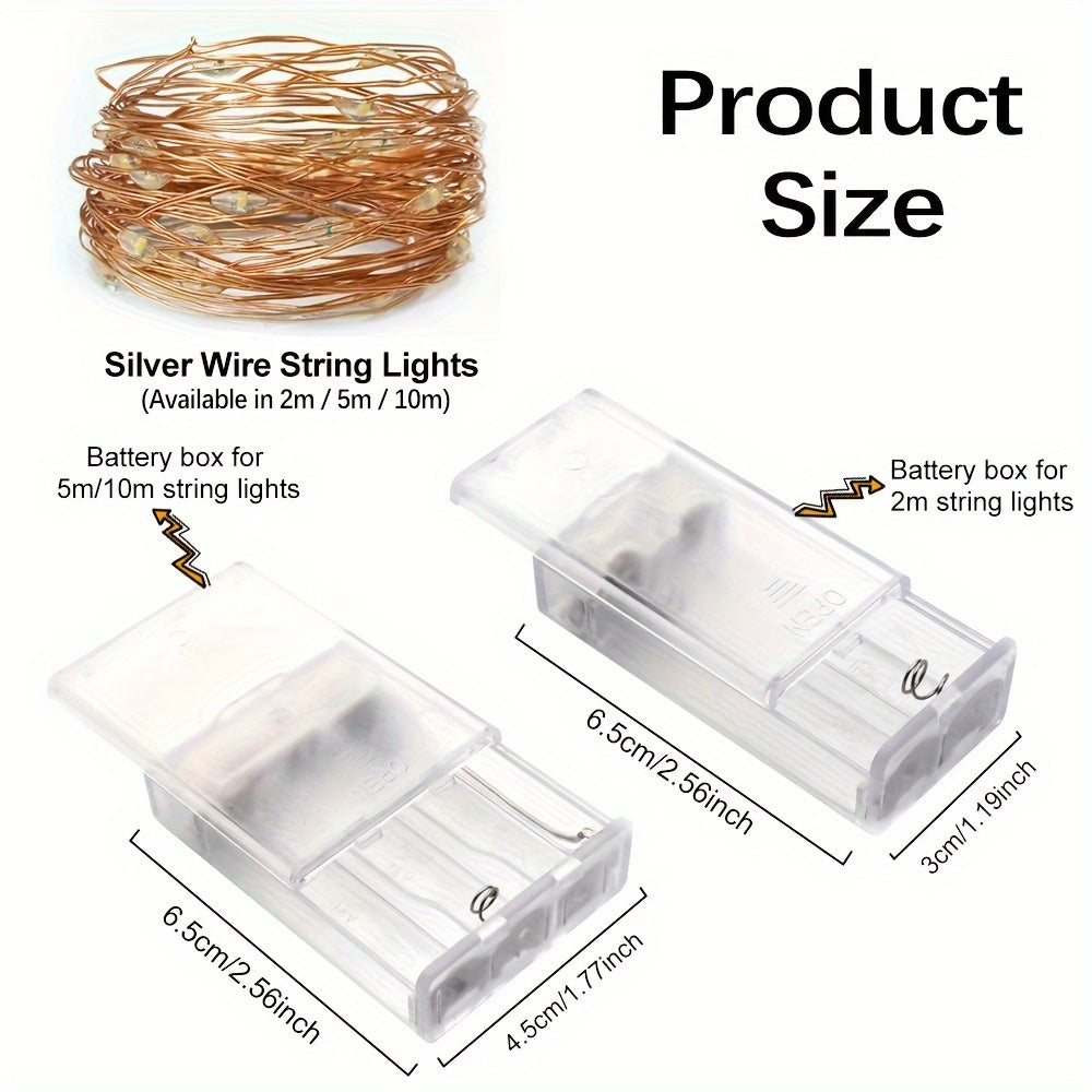 Dây Đèn LED Đồng Tiểu Tiết Trang Trí Noel, Tiệc Cưới - Daisan Mart