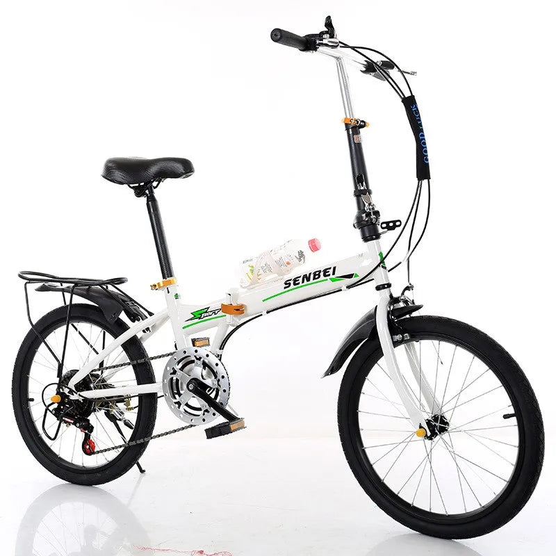 Xe Đạp Gấp 20 Inch Siêu Nhẹ Cho Nam Nữ, Đa Tốc Độ - Daisan Mart