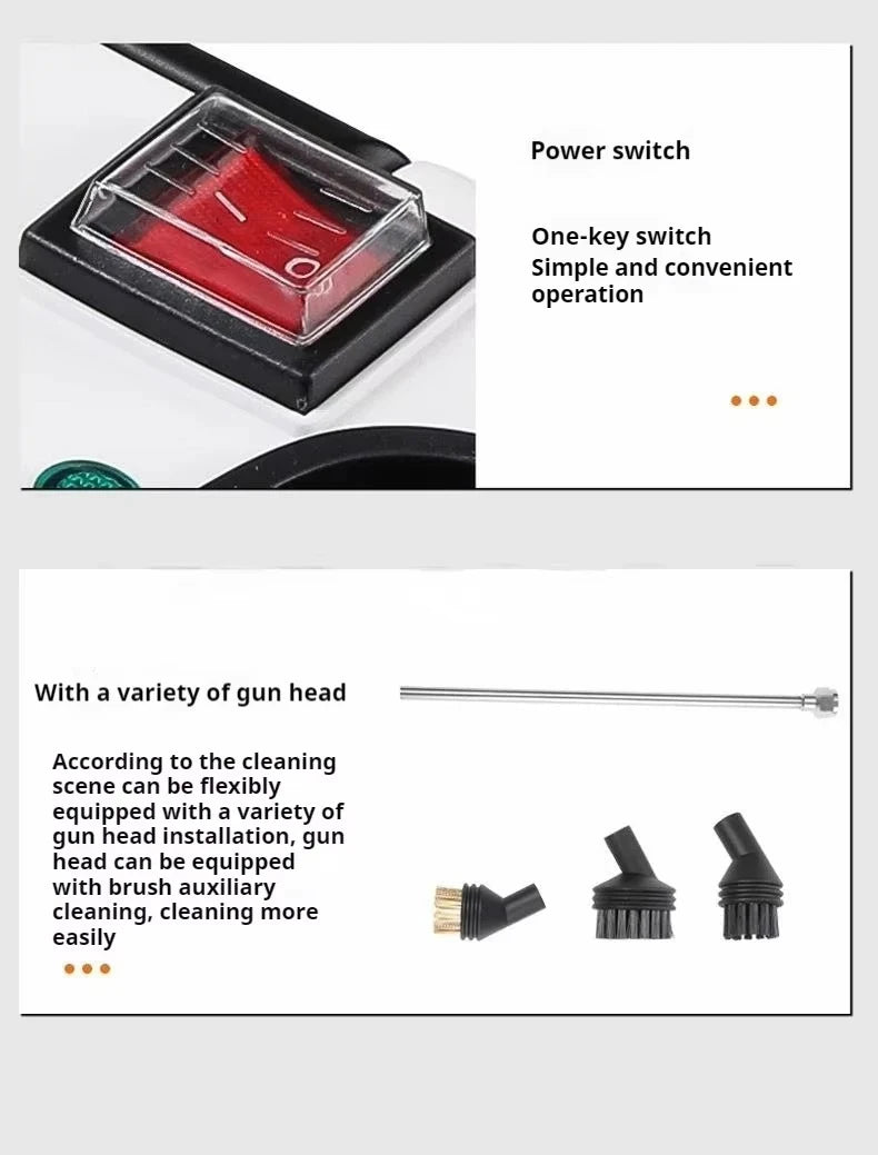 Máy Hơi Nước Diệt Khuẩn Đa Năng 220V EU Plug - Daisan Mart
