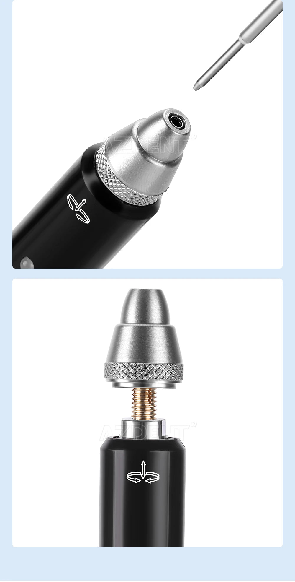 Bút Trám Nóng AZDENT Không Dây 3s Hàn Ống Tủy