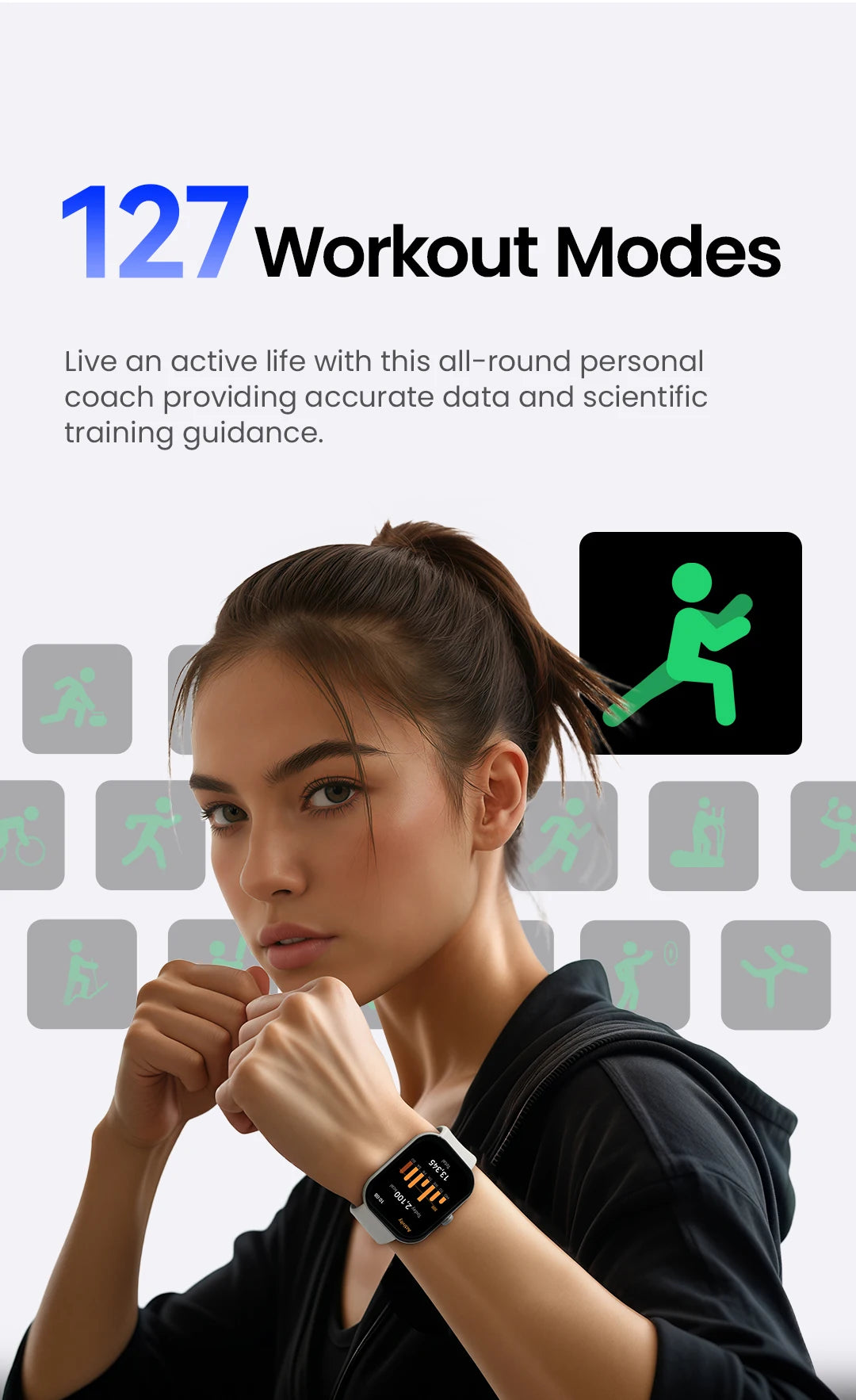 ### Đồng Hồ Thông Minh HAYLOU S6 - Gọi, Chống Nước, Thể Thao