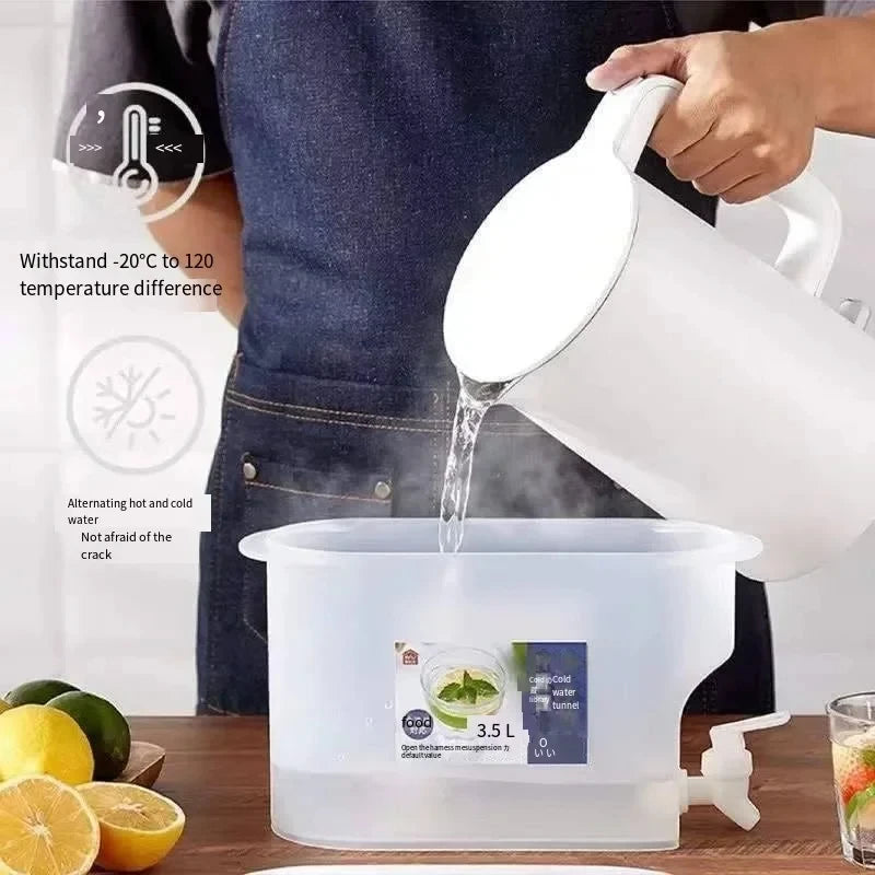 Bình Nước Lạnh 3.5L/5L Có Vòi Tiện Dụng Mùa Hè - Daisan Mart