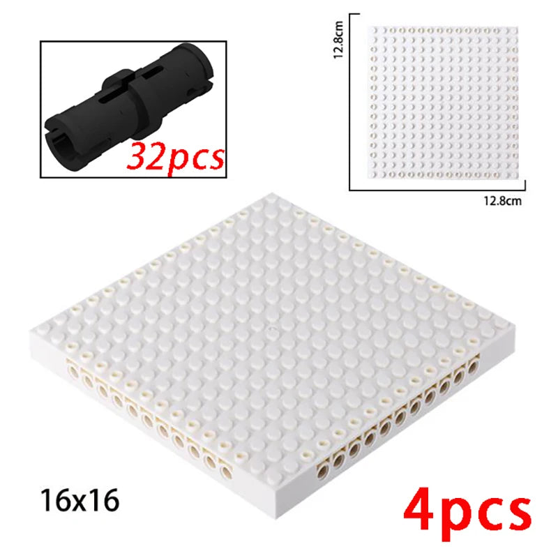 Wholesale Pixel Art Building Block Bottom Plate 65803 Brick 16X16 Baseplate Part Compatible 98138 Pixel Small Particles Toy Gift - Daisan Mart