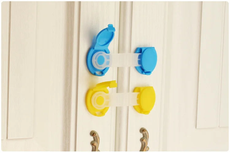 5PCs Door Lock Baby Safety Home Baby Protection Refrigerator Drawer Lock For Kids Safety Security Protector Baby Care - Daisan Mart