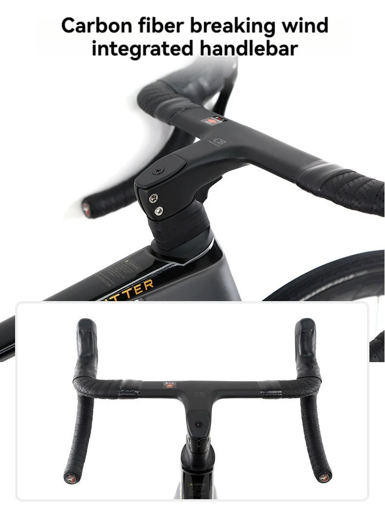 Xe Đạp Đua T800 Carbon Cao Cấp, Phanh Đĩa Thủy Lực - Daisan Mart