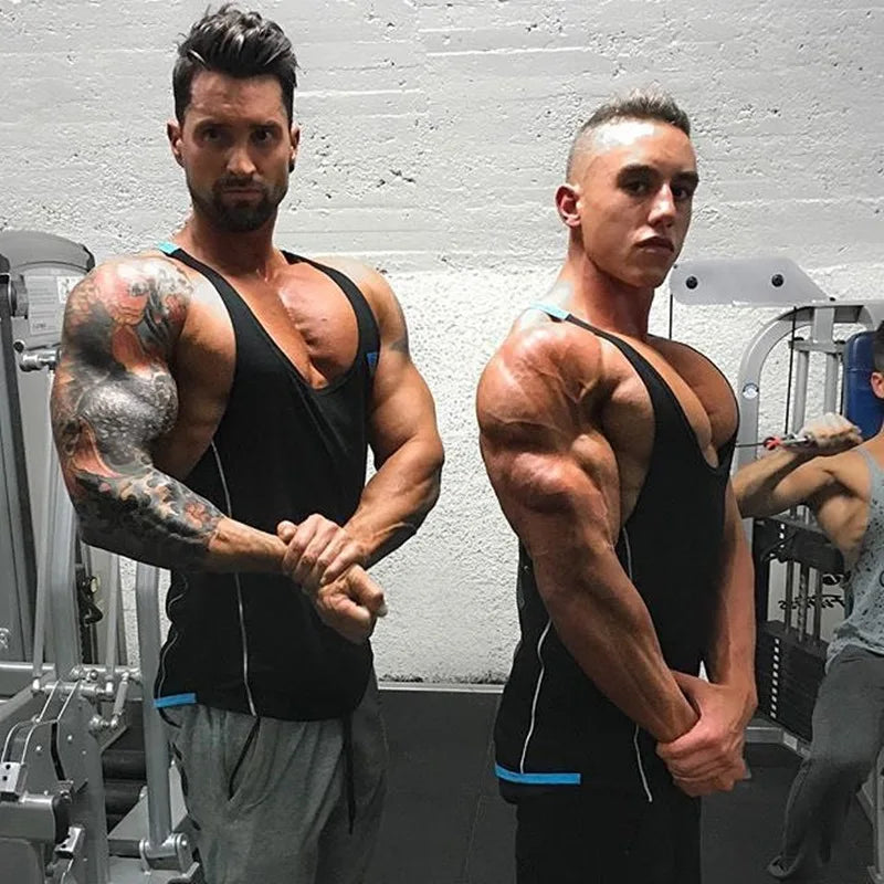 Áo Tank Nam Thể Hình Tập Gym Cotton Thoáng Mát 2018 - Daisan Mart