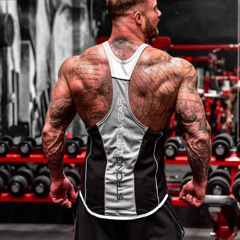 Áo Tank Nam Thể Hình Tập Gym Cotton Thoáng Mát 2018 - Daisan Mart