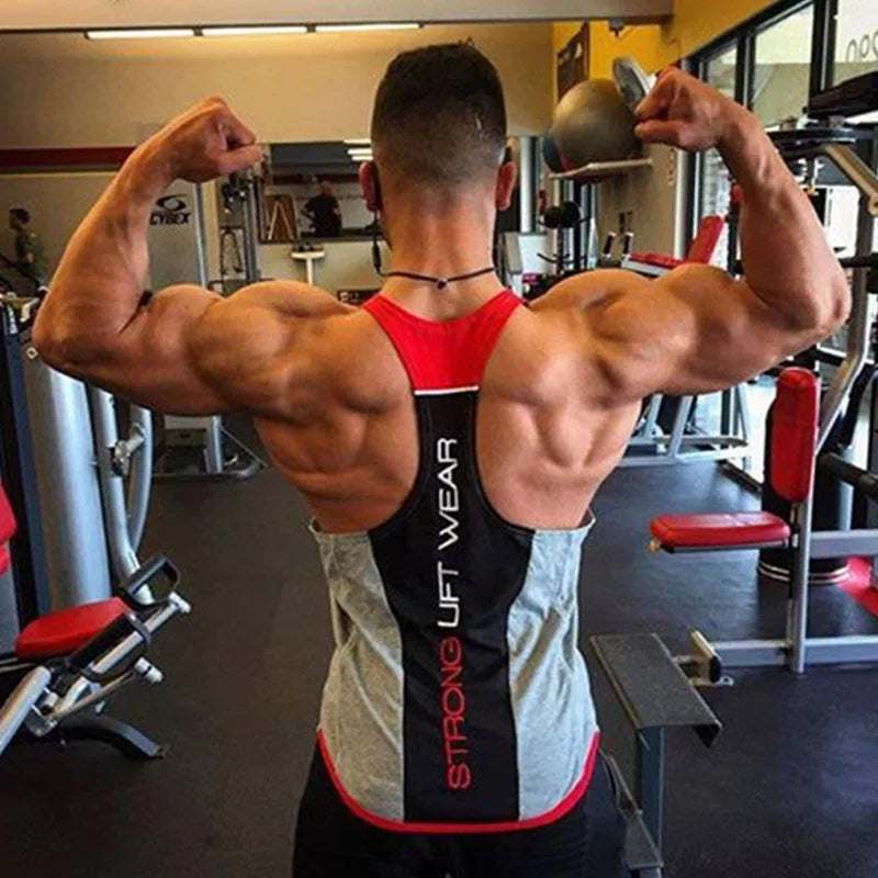Áo Tank Nam Thể Hình Tập Gym Cotton Thoáng Mát 2018 - Daisan Mart