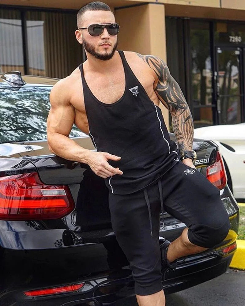 Áo Tank Nam Thể Hình Tập Gym Cotton Thoáng Mát 2018 - Daisan Mart