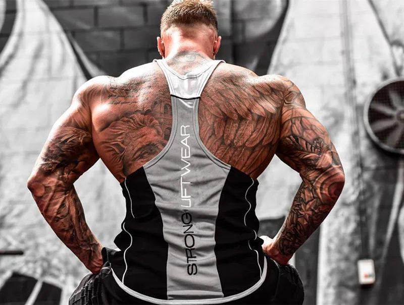 Áo Tank Nam Thể Hình Tập Gym Cotton Thoáng Mát 2018 - Daisan Mart