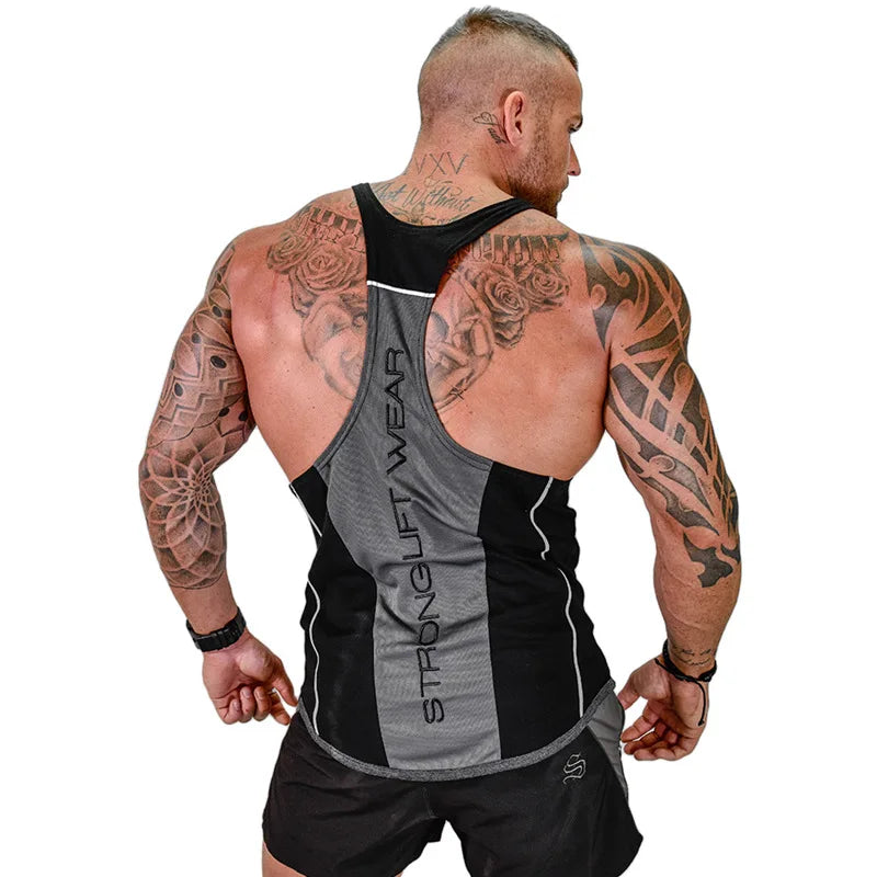 Áo Tank Nam Thể Hình Tập Gym Cotton Thoáng Mát 2018 - Daisan Mart