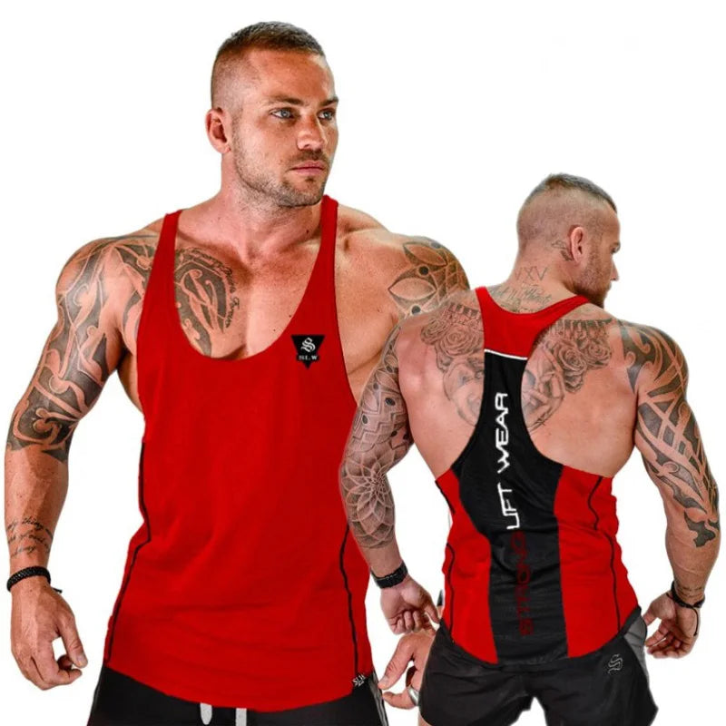 Áo Tank Nam Thể Hình Tập Gym Cotton Thoáng Mát 2018 - Daisan Mart