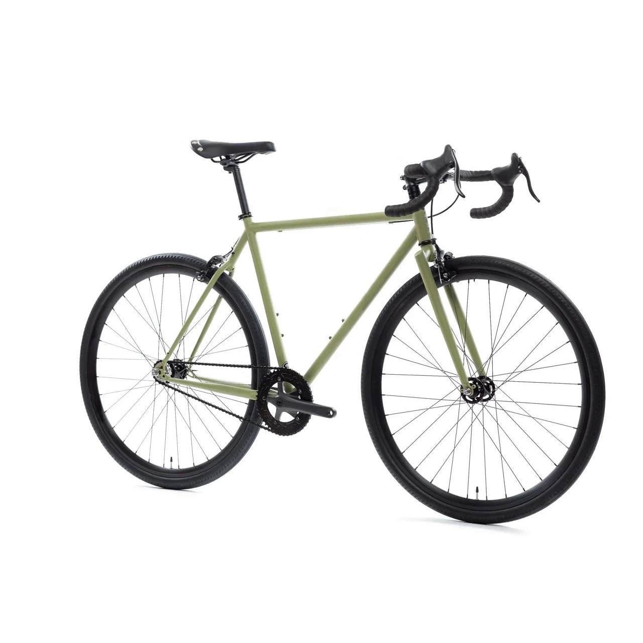Best Selling Adult Road Bike Single Speed Track Bicycle with Racing Handlebar CrMo Frame Wholesale Fixed Bike for Sale - Daisan Mart