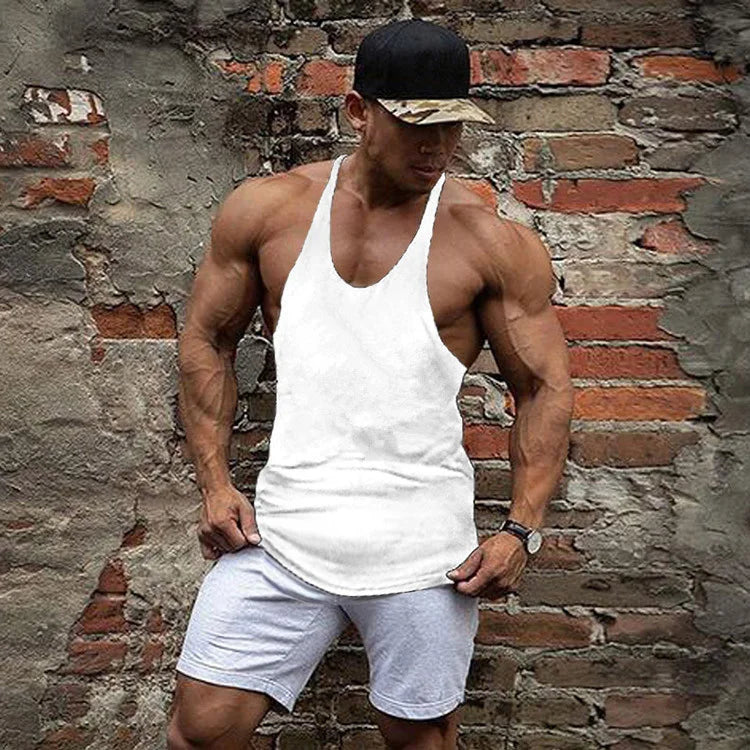 Áo Tank Nam Tập Gym Cotton Không Tay Thoáng Mát - Daisan Mart