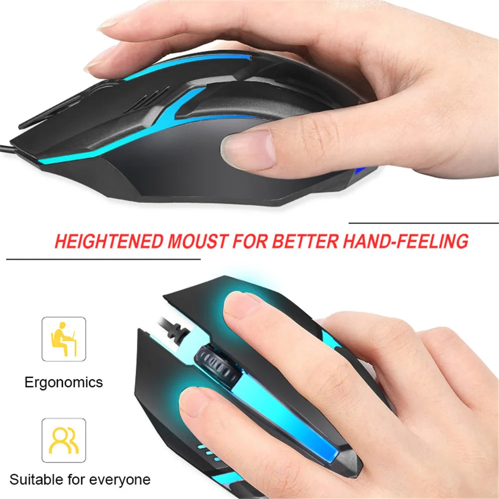Chuột LED Êm - Tinh Hoa Gaming Đỉnh Cao - Daisan Mart