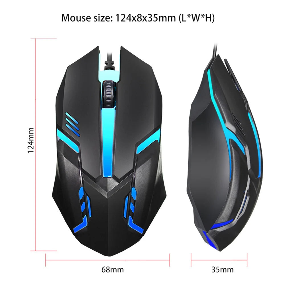Chuột LED Êm - Tinh Hoa Gaming Đỉnh Cao - Daisan Mart