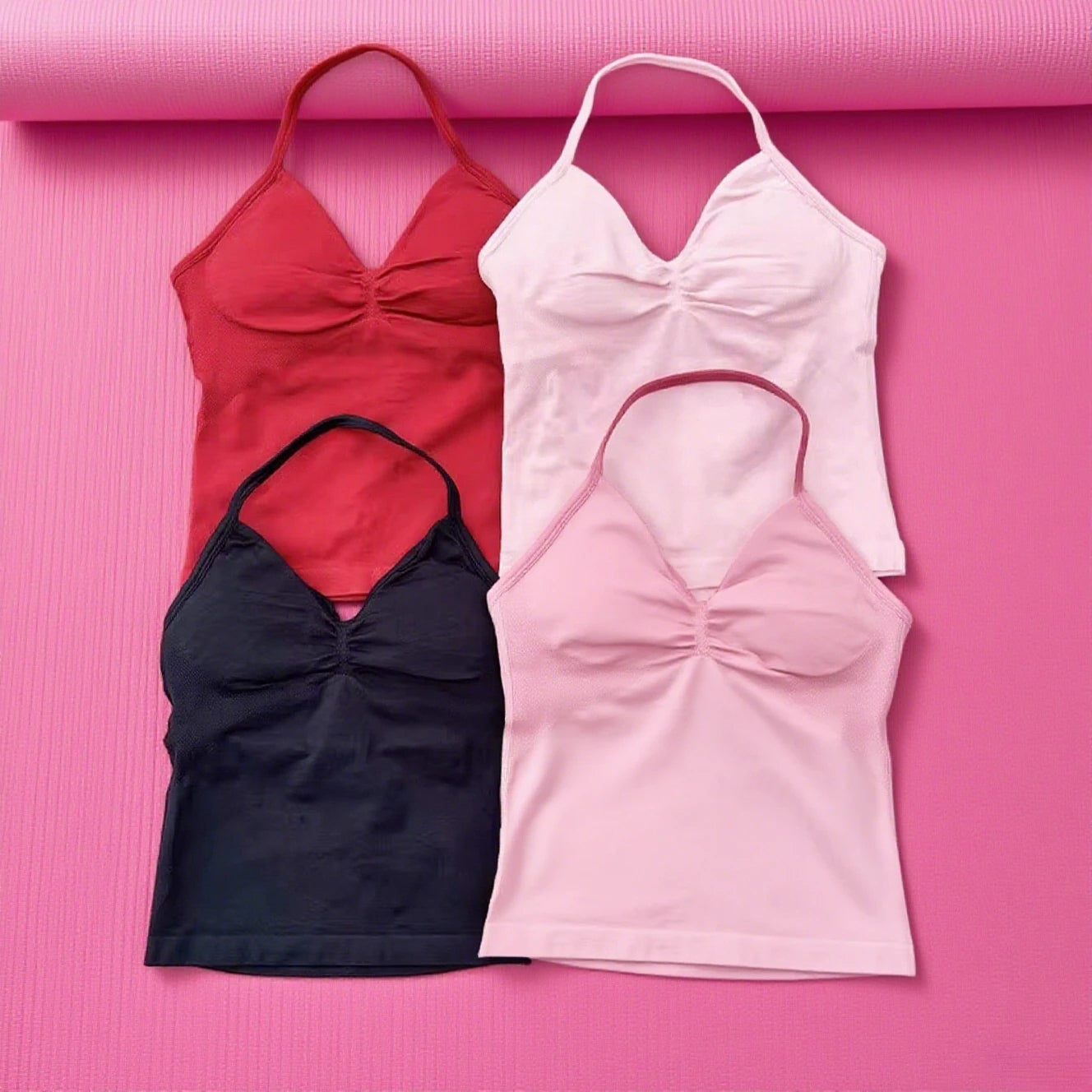 Áo Tập Yoga Nữ Dáng Sát Nách - Thoáng Khí & Co Giãn - Daisan Mart