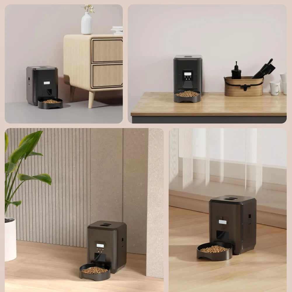 New 2L pet feeder, smart food dispenser for cats and dogs, regular and quantitative feeding of pets, scientific feeding supplies - Daisan Mart