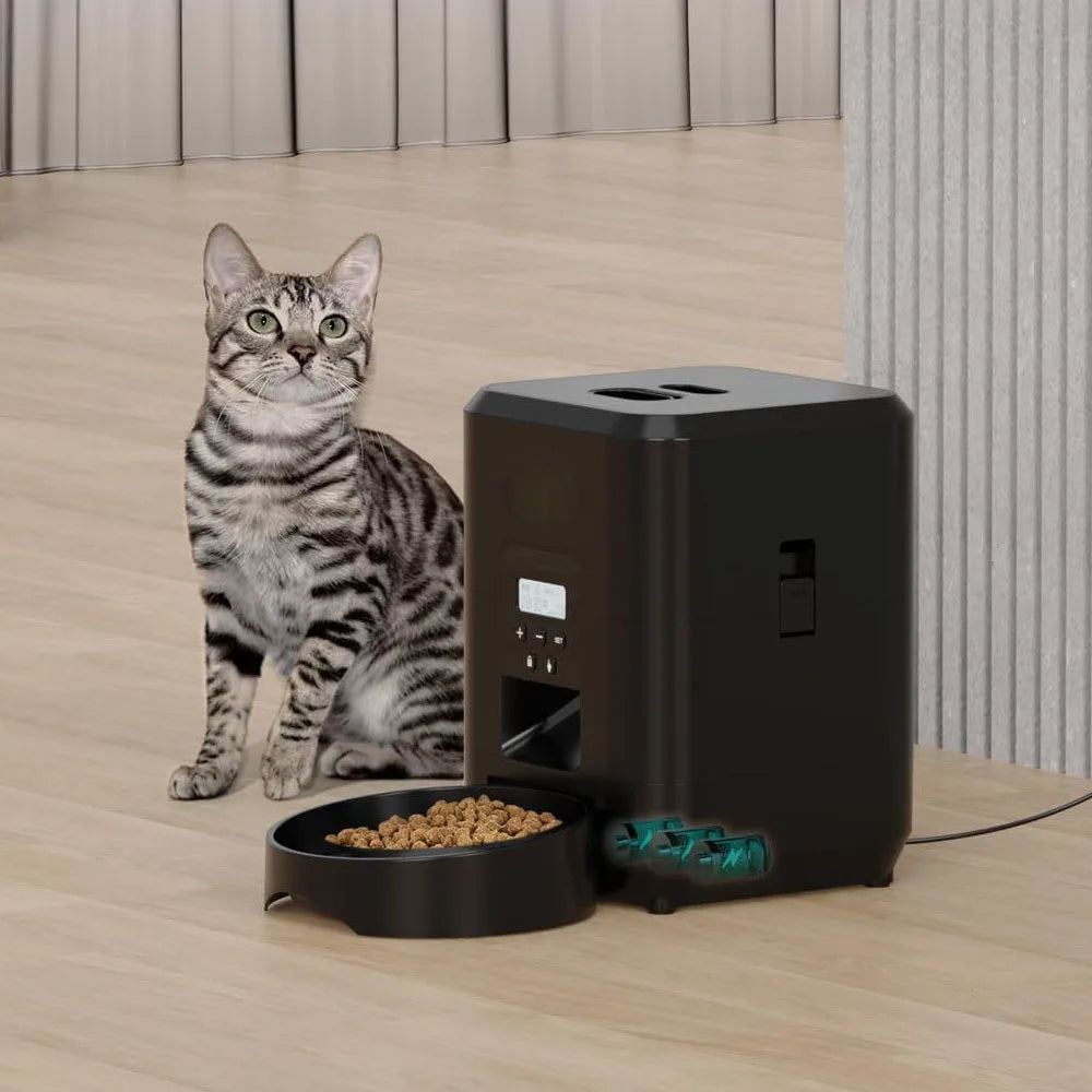 New 2L pet feeder, smart food dispenser for cats and dogs, regular and quantitative feeding of pets, scientific feeding supplies - Daisan Mart