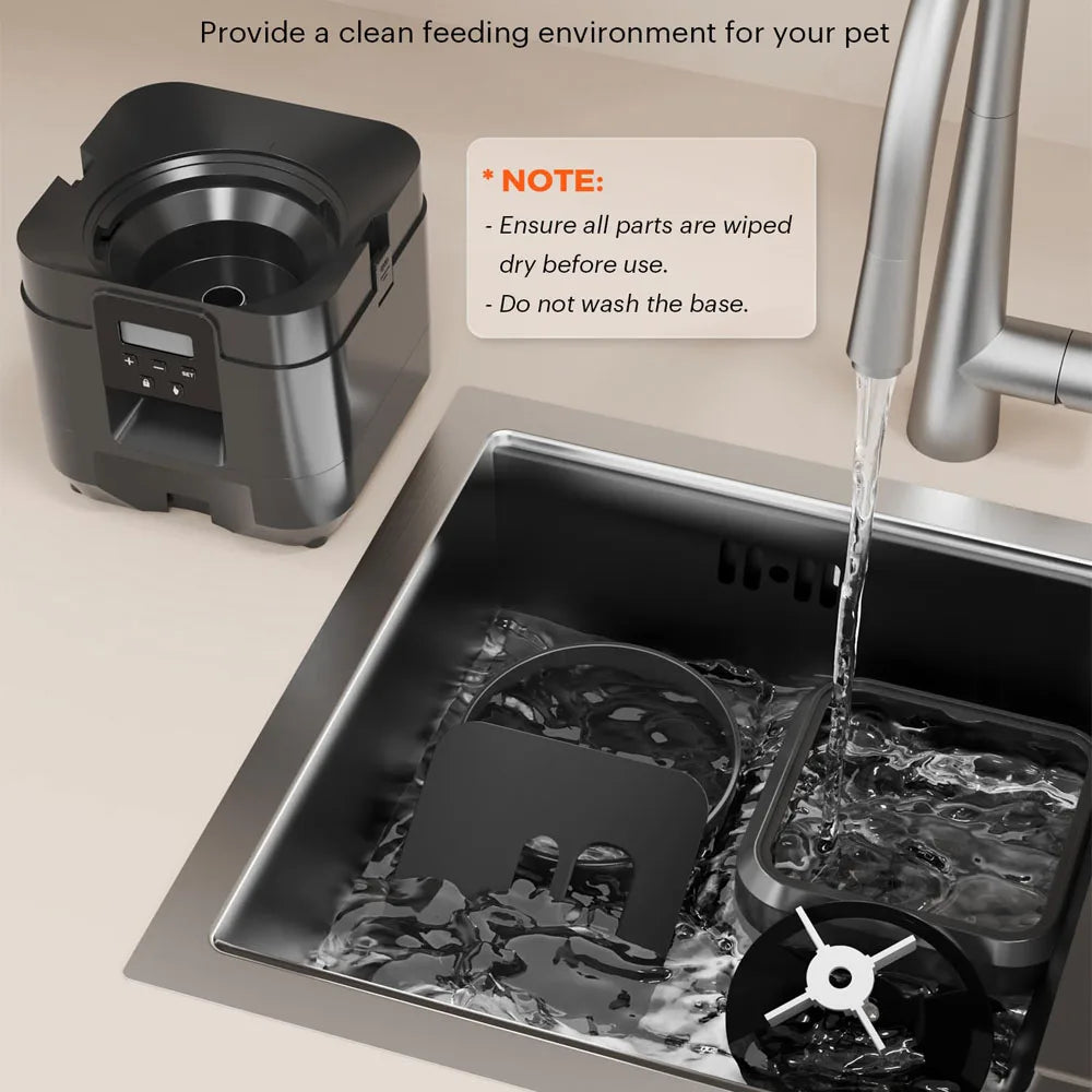 New 2L pet feeder, smart food dispenser for cats and dogs, regular and quantitative feeding of pets, scientific feeding supplies - Daisan Mart
