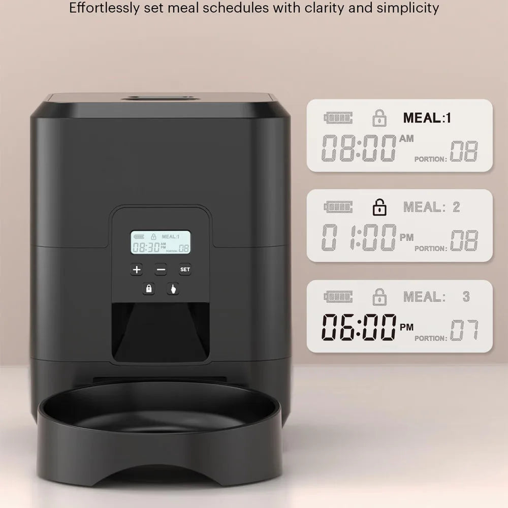 New 2L pet feeder, smart food dispenser for cats and dogs, regular and quantitative feeding of pets, scientific feeding supplies - Daisan Mart