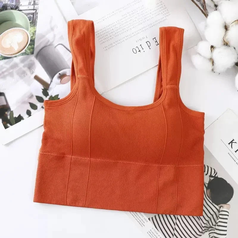 Áo Bra Thể Thao Nữ Chống Mồ Hôi & Đệm Lót Không Đường May - Daisan Mart
