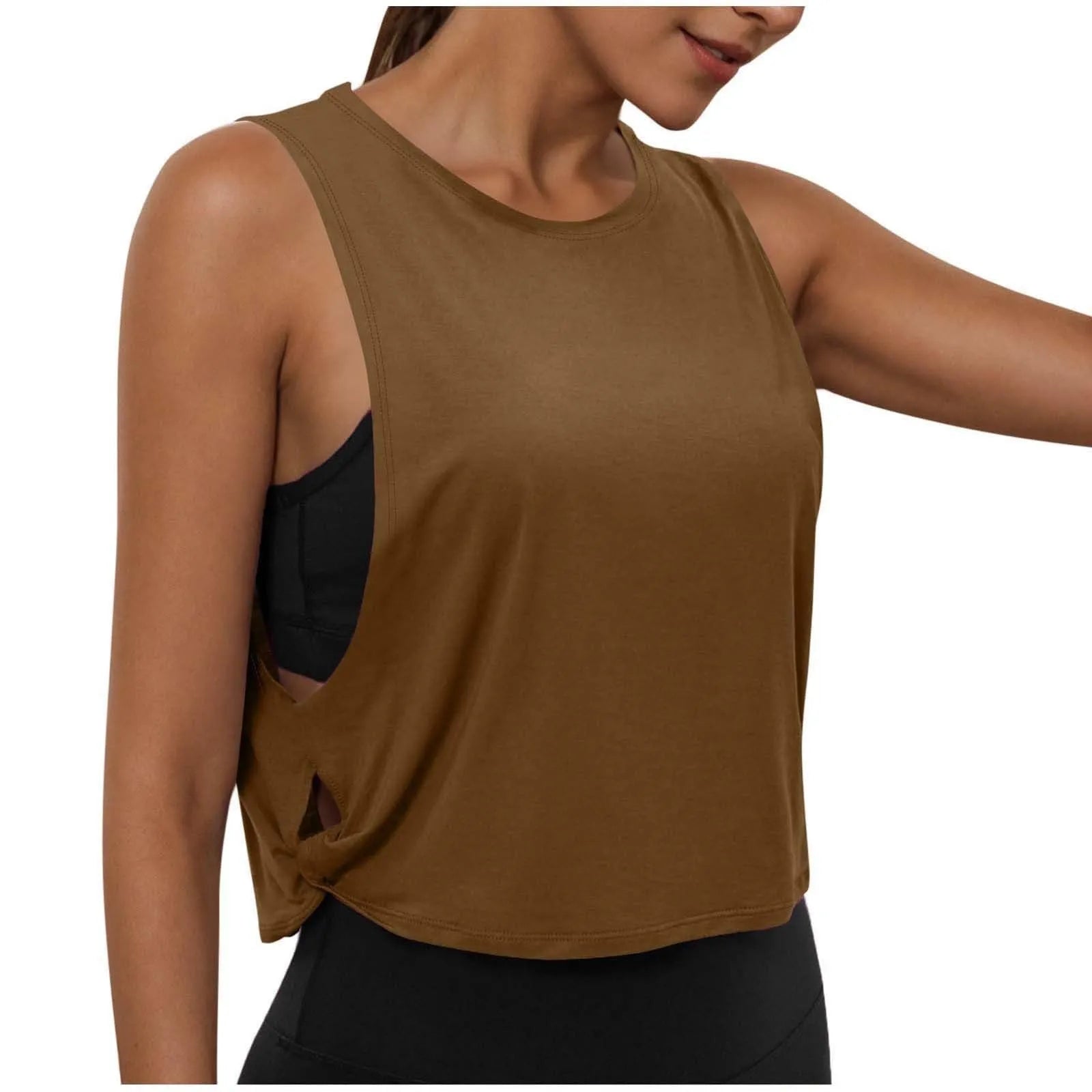 Áo Tập Yoga Nữ Không Tay Thoáng Mát Thể Thao - Daisan Mart