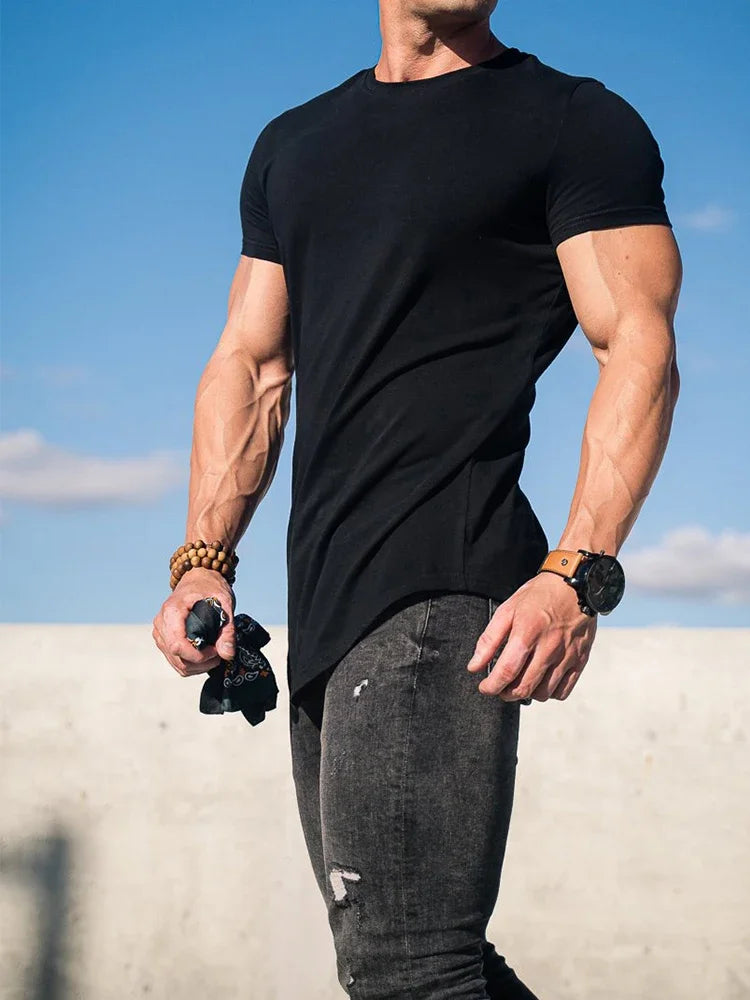 Áo Thun Thể Thao Nam Tập Gym Cotton Cao Cấp Mùa Hè - Daisan Mart
