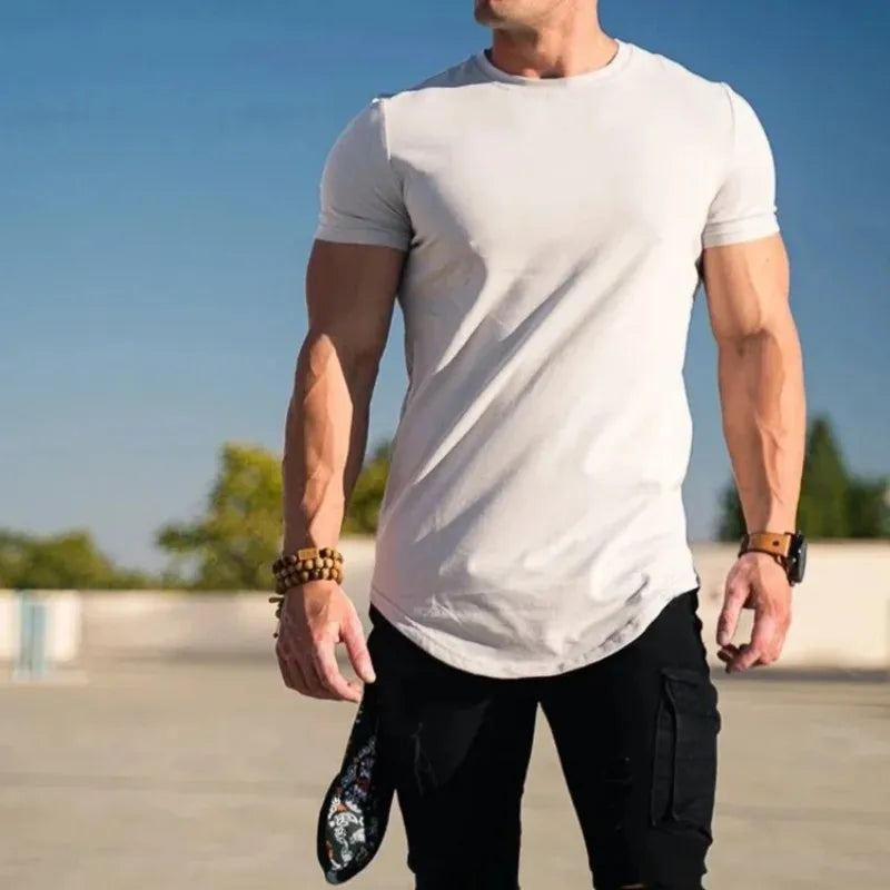 Áo Thun Thể Thao Nam Tập Gym Cotton Cao Cấp Mùa Hè - Daisan Mart
