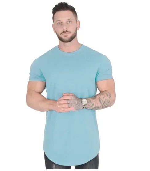 Áo Thun Thể Thao Nam Tập Gym Cotton Cao Cấp Mùa Hè - Daisan Mart