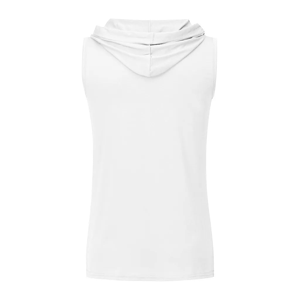 Áo Tank Tập Gym Hè Nam Có Mũ Thể Hình Không Tay - Daisan Mart