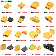 XT30PB XT60 XT60E XT60H XT90 XT90H XT90I XT90S XT90E T Plug Lithium Battery Socket Connector Male Female Gold Plated Banana Plug