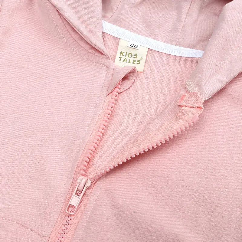 Bộ Đồ Bé Gái Cotton Dài Tay Mùa Xuân Thu 6-24M