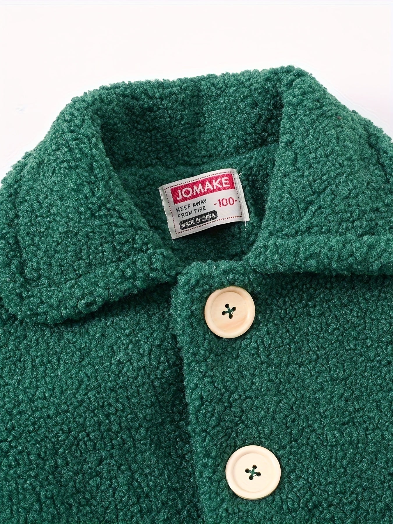 Áo Khoác Bé Gái Hồng Pastel, Lông Mềm, Phong Cách Hàn Quốc - Daisan Mart