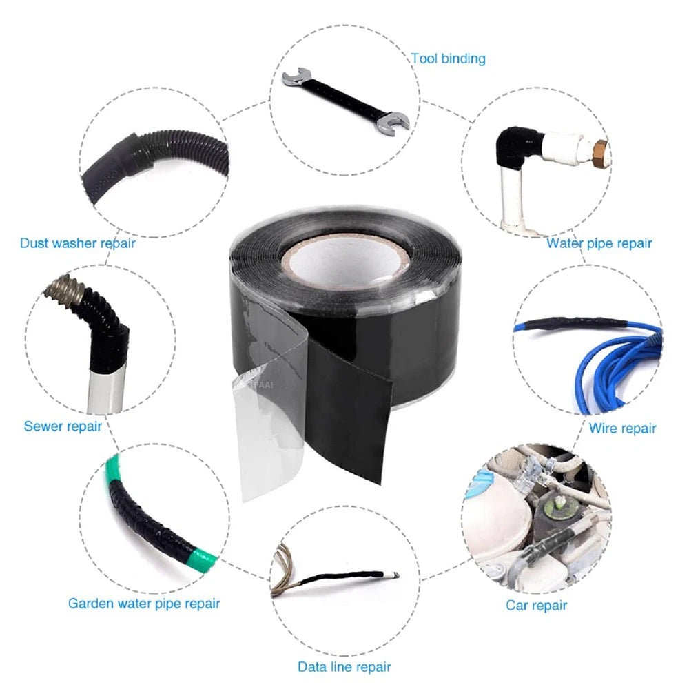 Băng Keo Silicone Chống Rò Rỉ Nước Siêu Dính 3m - Daisan Mart
