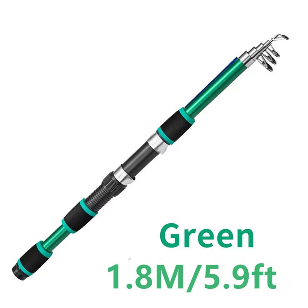 Bộ Cần Câu Cá Gọn Nhẹ - Rod Reel Combo Đầy Đủ