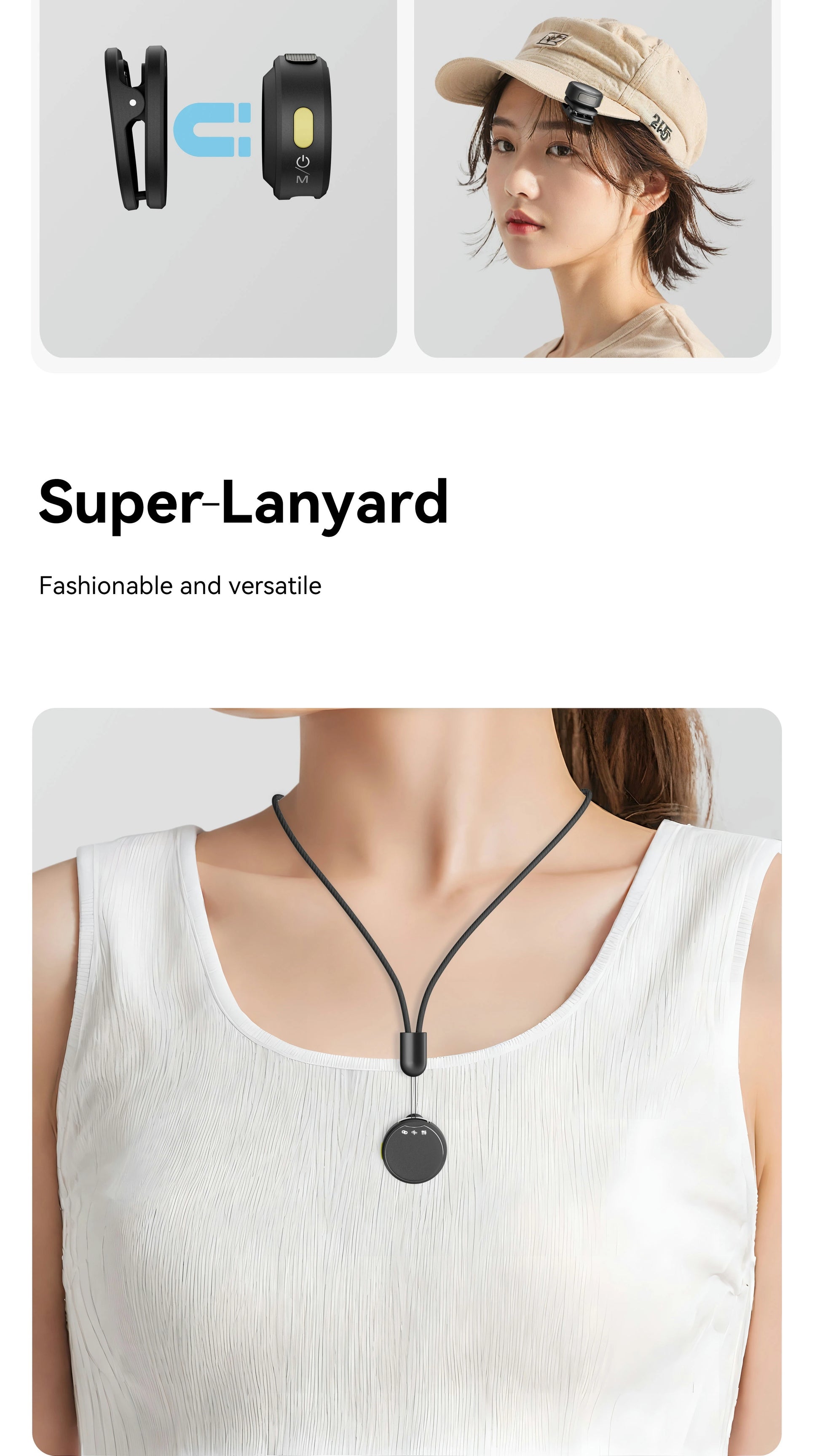 Wireless Lavalier Microphone with Noise Canceling Professional Magnetic Microphone for Studio Recording Interview Live Broadcast - Daisan Mart