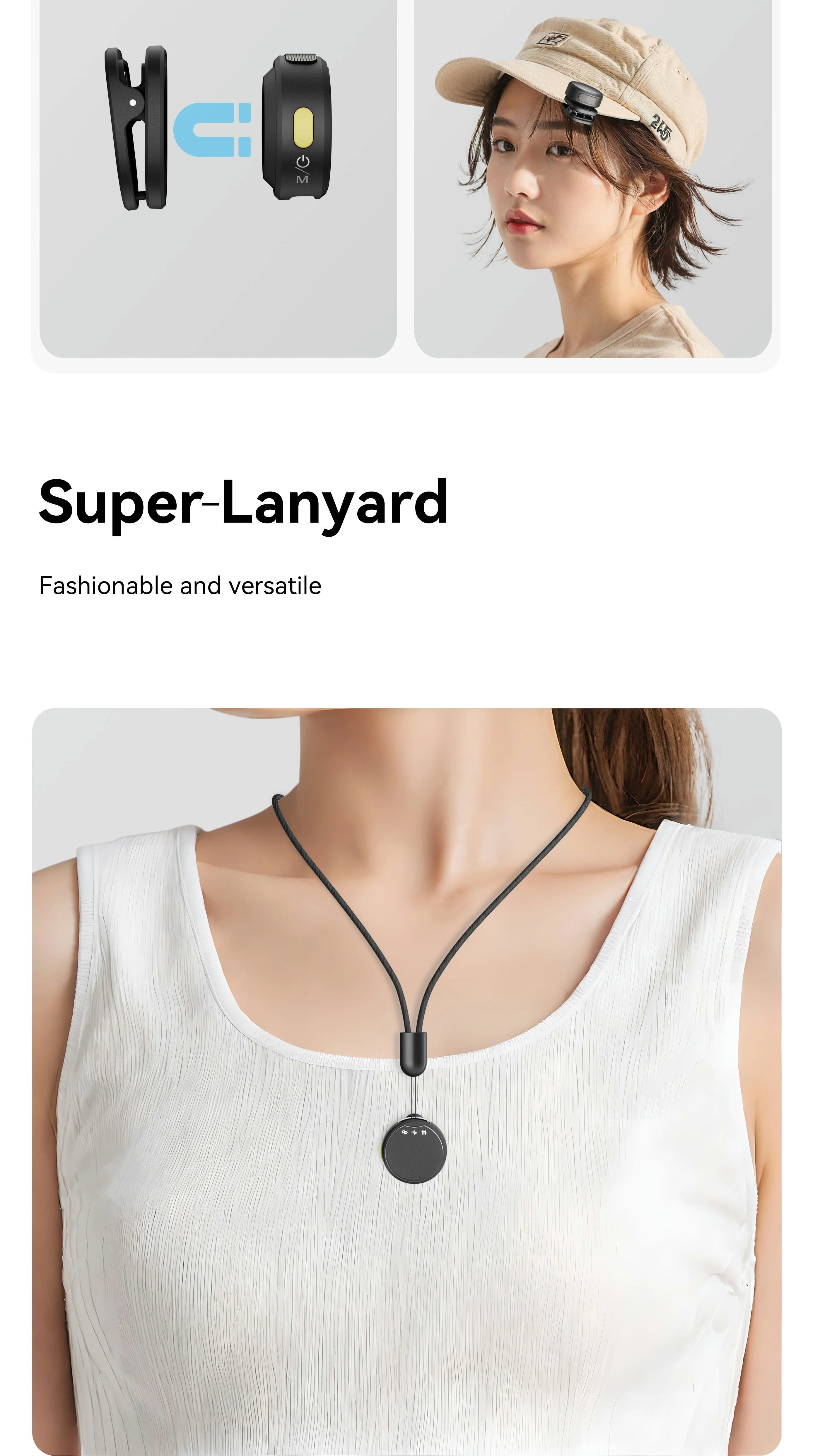 Wireless Lavalier Microphone with Noise Canceling Professional Magnetic Microphone for Studio Recording Interview Live Broadcast - Daisan Mart