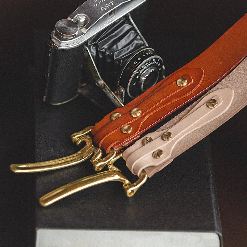 Thắt Lưng Da Bò Cao Cấp Maden Vintage Cho Nam Nữ - Daisan Mart