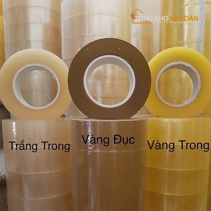 Băng Dính Cuộn 0.4Kg Lõi Thạch Cao 4Mm Cây 2.4Kg - Daisan Mart