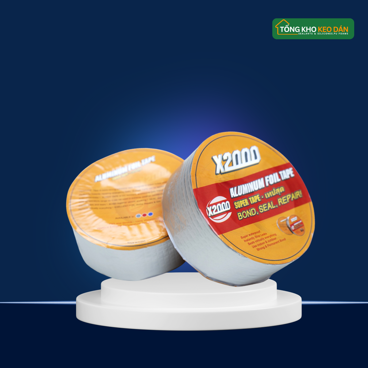 Băng Keo Chống Thấm X2000 Nhật Bản Kích Thước 5cm 10cm 15cm - Daisan Mart
