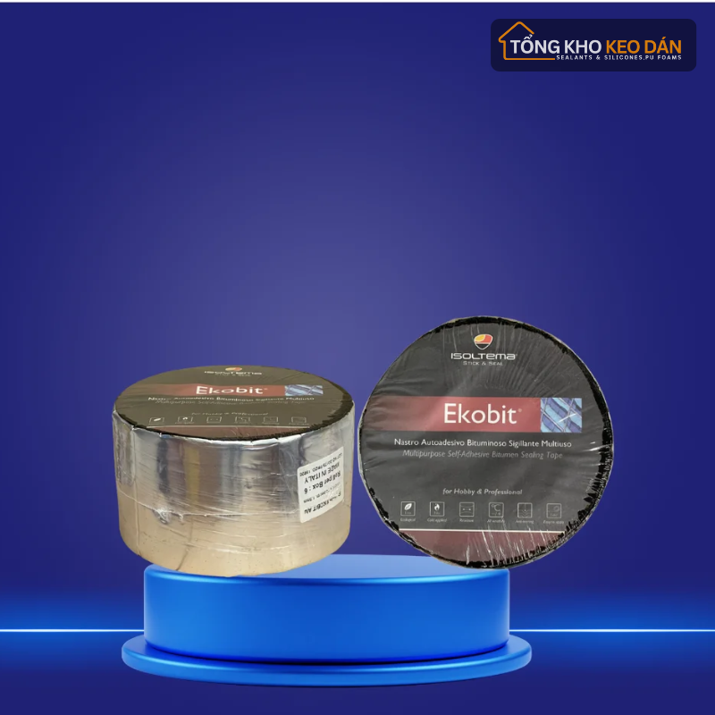 Băng Keo Cuộn Ekobit 5cm Gốc Bitum Chống Thấm Nước - Daisan Mart