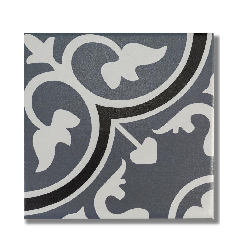 Gạch bông men KT 200x200mm mã 20135 (BD Trắng) - Daisan Mart