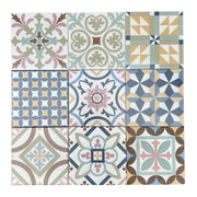 Gạch Bông Trung Quốc, xương porcelain, KT 200x200, DC22 (1 hộp/25 viên/1m2) - Daisan Mart