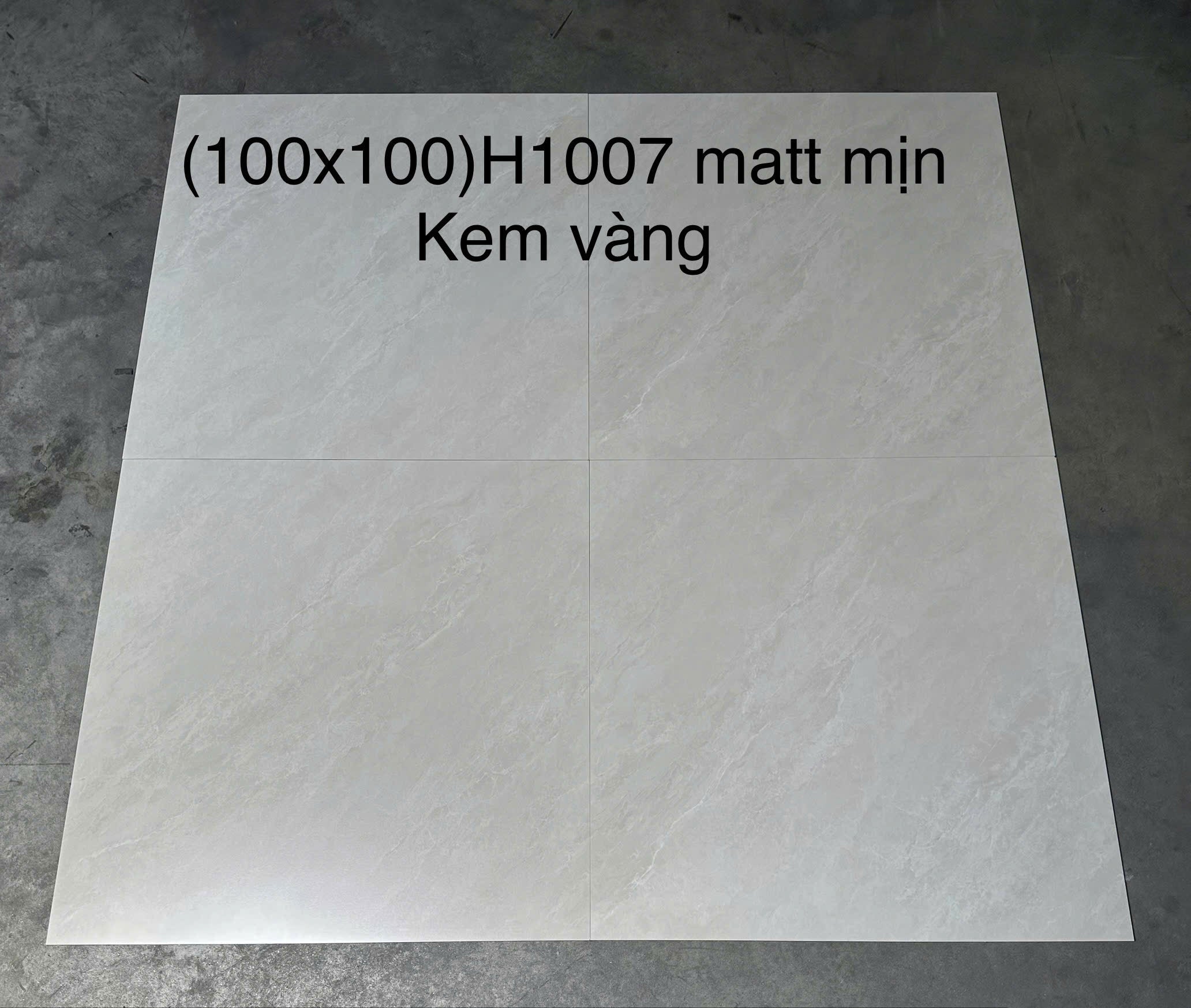 Gạch lát nền 1000x1000 men bóng mã H1007 - Daisan Mart