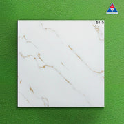 Gạch lát Việt Nam, Xương đá trắng bóng, mã 6315, KT 600x600mm (4 viên/thùng/1,44m2) - Daisan Mart