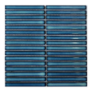 Gạch Mosaic Que Đũa Màu Xanh MHT 126 - Daisan Mart