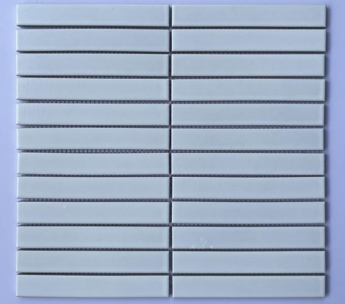 Gạch mosaic que trắng size 22x145mm mã 2201 - Daisan Mart